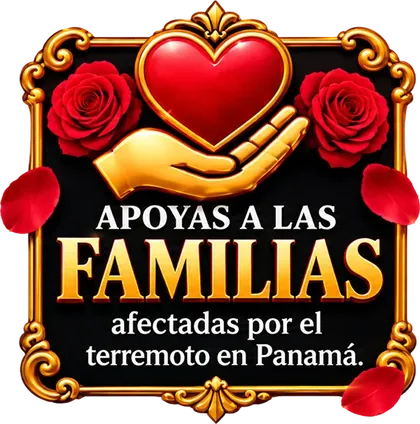 Apoyas a las familias afectadas por el terremoto en Panamá.